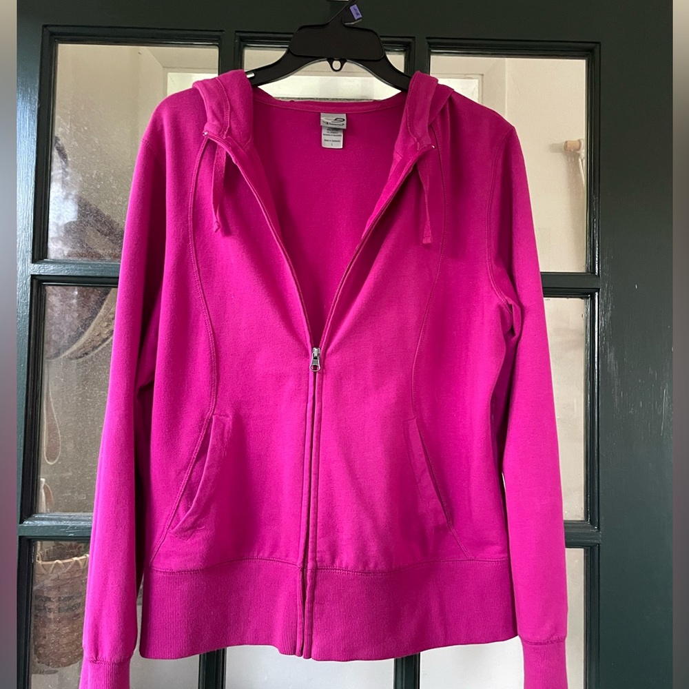 Fuchsia Woman’s Large Hooded jacket